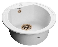 Granfest Мойка кухонная Rondo GF-R500 Белый